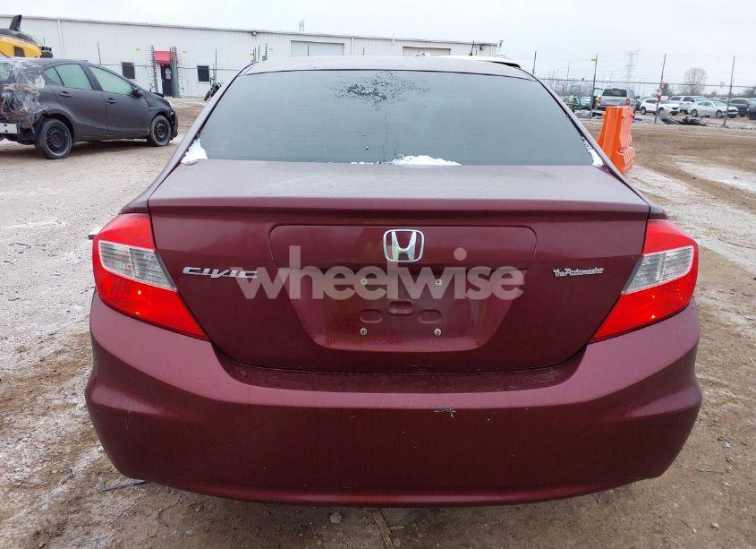 Photo 16 of 2012 Honda Civic SDN LX (VIN 2HGFB2F58CH585382)