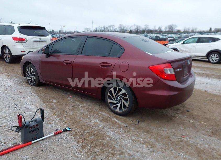 Photo 3 of 2012 Honda Civic SDN LX (VIN 2HGFB2F58CH585382)