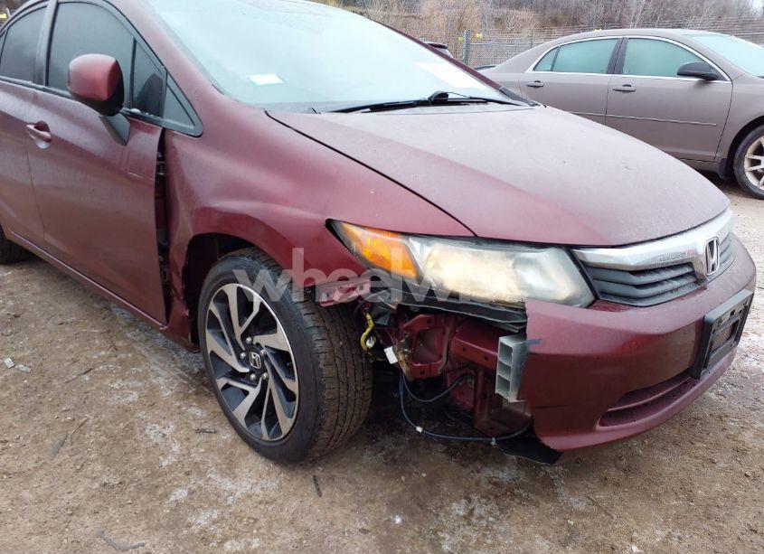 Photo 6 of 2012 Honda Civic SDN LX (VIN 2HGFB2F58CH585382)