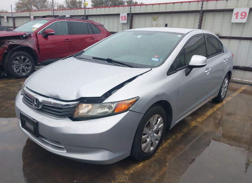 Photo 2 of 2012 Honda Civic LX (VIN 2HGFB2F58CH593367)