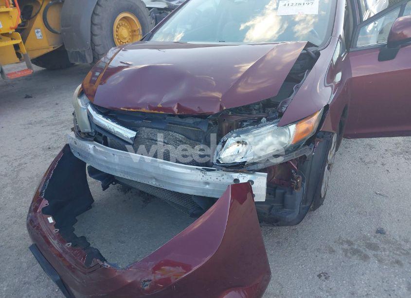 Photo 6 of 2012 Honda Civic SDN LX (VIN 2HGFB2F58CH602181)