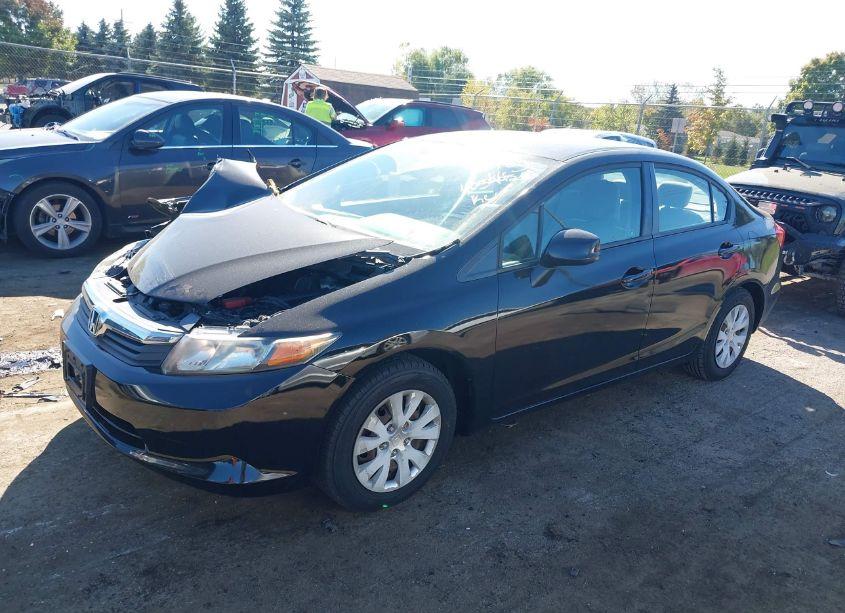 Photo 2 of 2012 Honda Civic LX (VIN 2HGFB2F58CH604805)