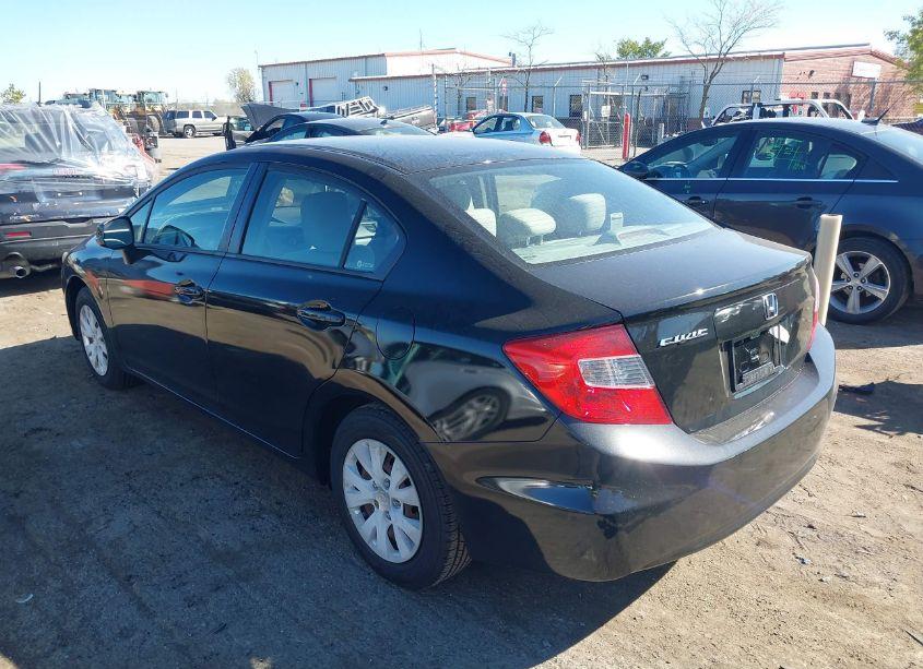 Photo 3 of 2012 Honda Civic LX (VIN 2HGFB2F58CH604805)