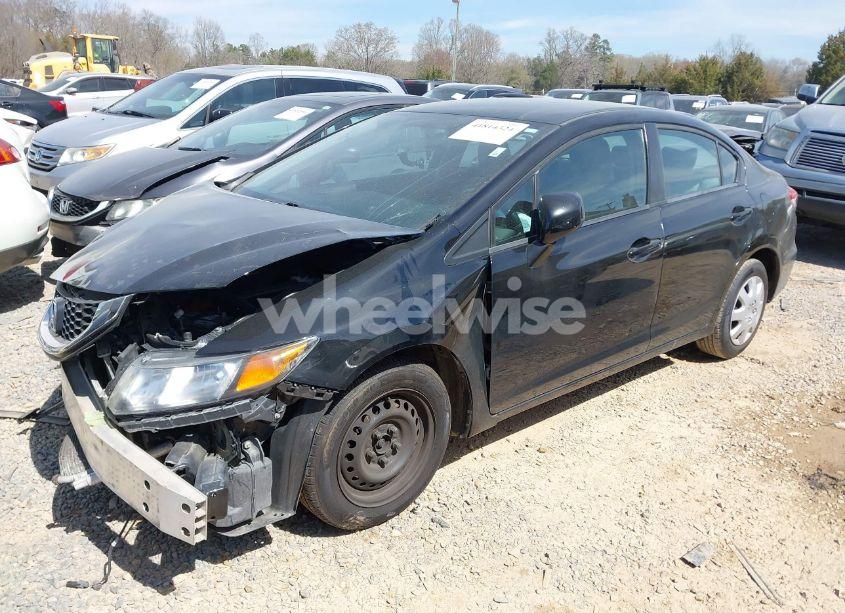 Photo 2 of 2013 Honda Civic LX (VIN 2HGFB2F58DH301539)