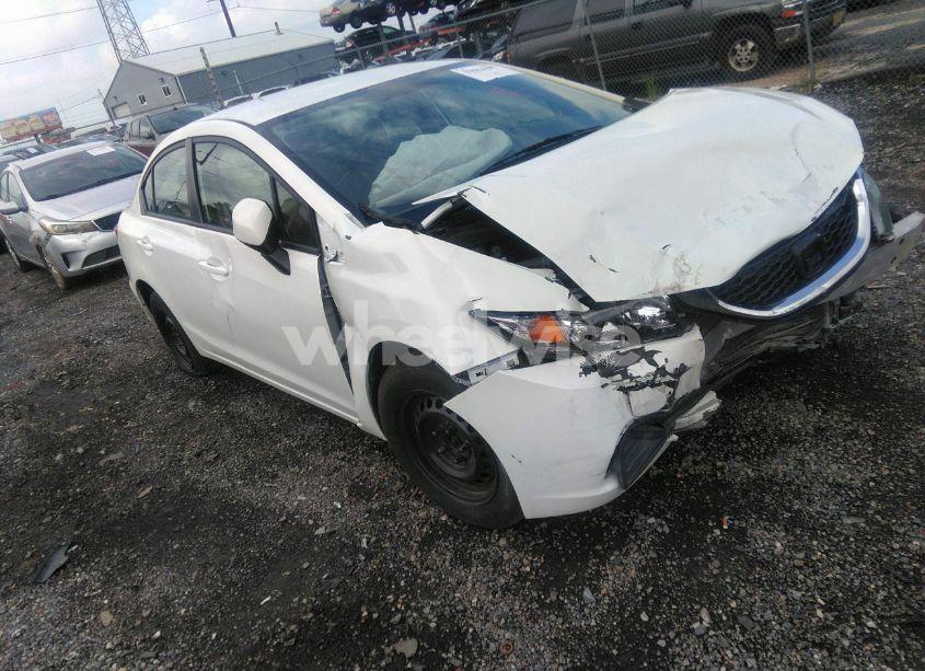 2013 Honda Civic LX (VIN 2HGFB2F58DH522607) main photo
