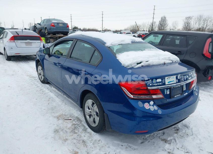 Photo 14 of 2013 Honda Civic LX (VIN 2HGFB2F58DH525054)