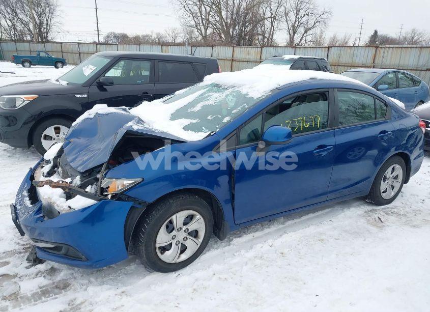 Photo 2 of 2013 Honda Civic LX (VIN 2HGFB2F58DH525054)
