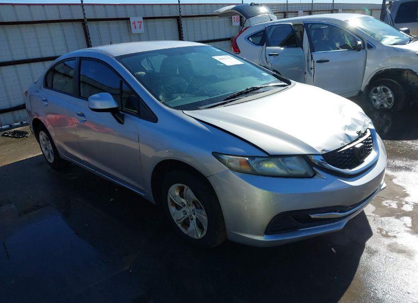 2013 Honda Civic LX (VIN 2HGFB2F58DH546440) main photo