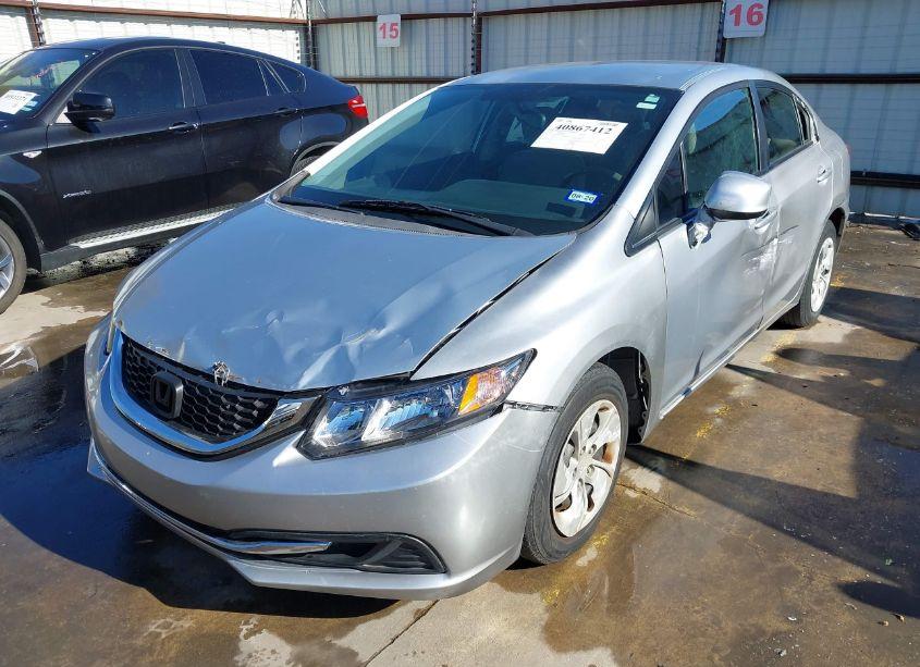 Photo 2 of 2013 Honda Civic LX (VIN 2HGFB2F58DH546440)