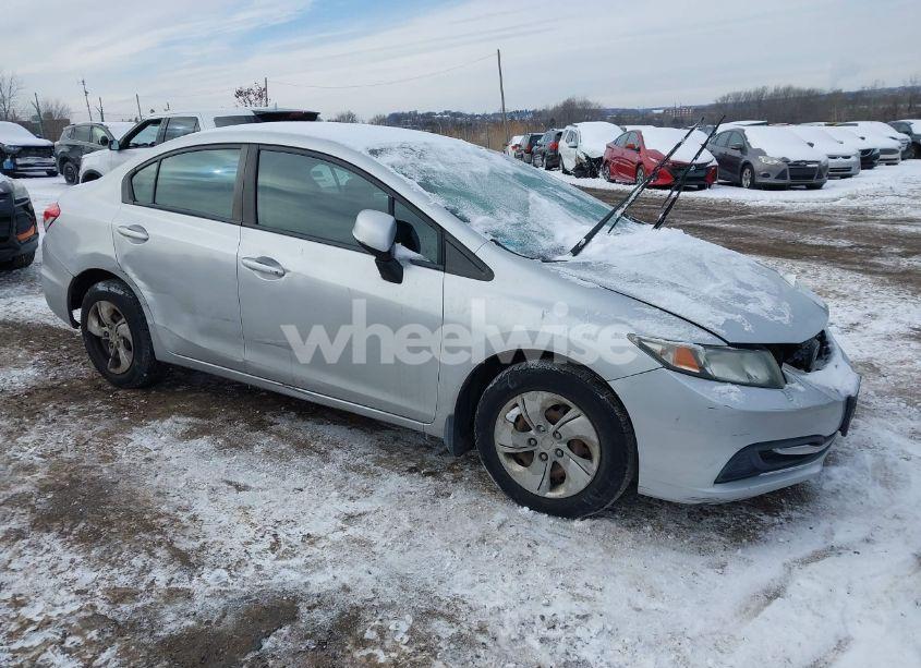 2013 Honda Civic LX (VIN 2HGFB2F58DH560659) main photo