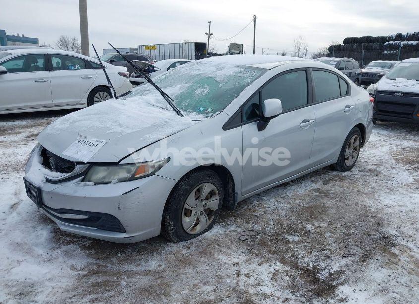 Photo 2 of 2013 Honda Civic LX (VIN 2HGFB2F58DH560659)