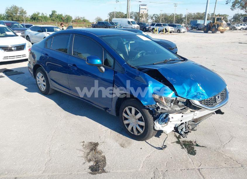 2013 Honda Civic LX (VIN 2HGFB2F58DH578739) main photo