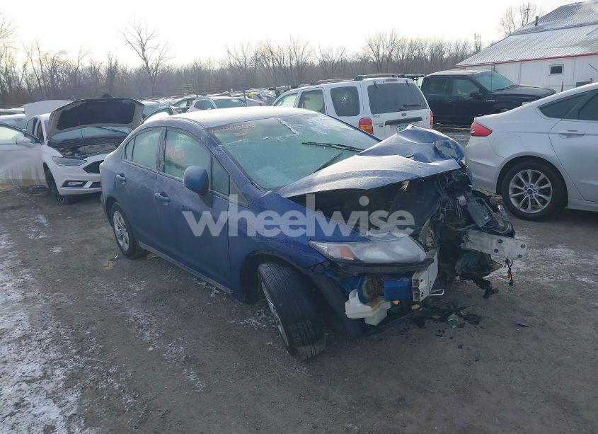 2013 Honda Civic LX (VIN 2HGFB2F58DH578837) main photo