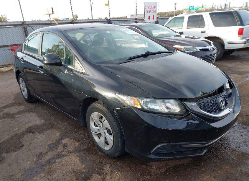 2013 Honda Civic LX (VIN 2HGFB2F58DH600710) main photo