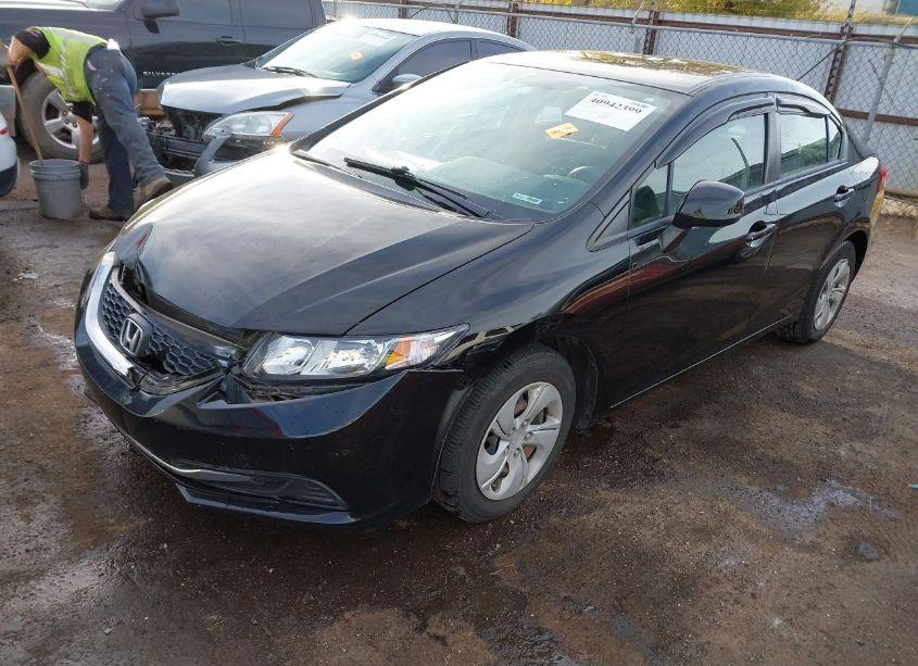 Photo 2 of 2013 Honda Civic LX (VIN 2HGFB2F58DH600710)