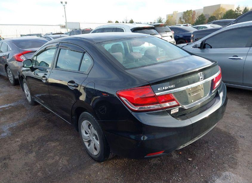 Photo 3 of 2013 Honda Civic LX (VIN 2HGFB2F58DH600710)