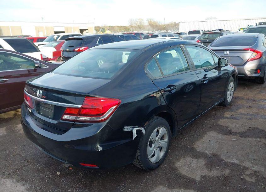 Photo 4 of 2013 Honda Civic LX (VIN 2HGFB2F58DH600710)