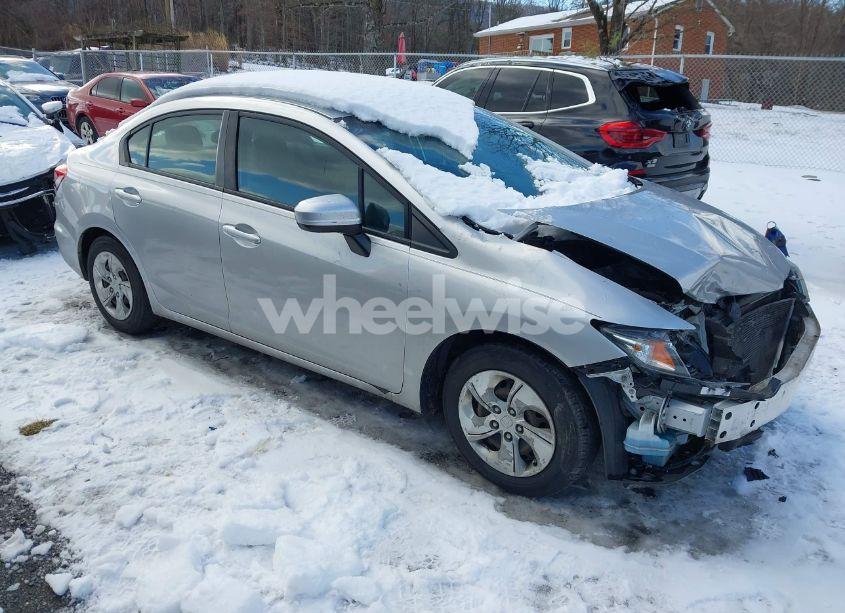 2014 Honda Civic LX (VIN 2HGFB2F58EH500429) main photo