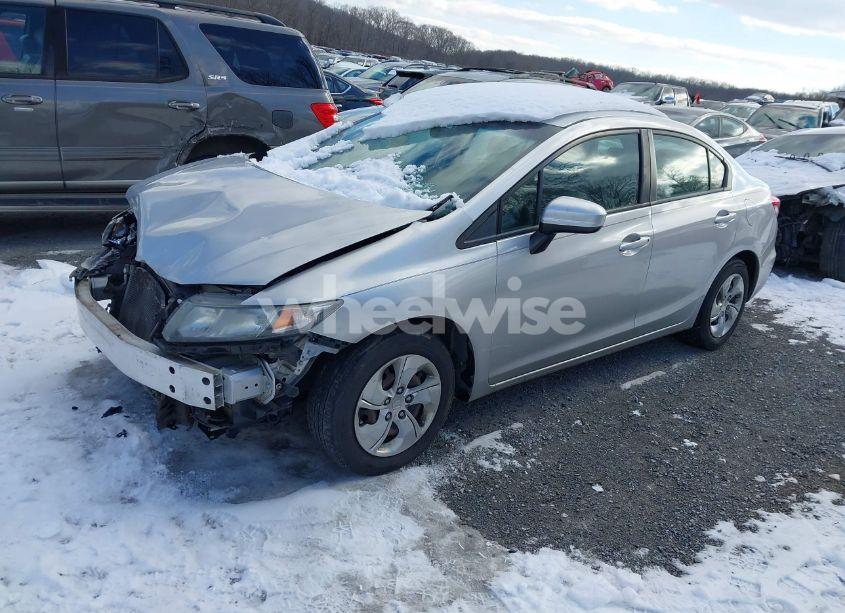 Photo 2 of 2014 Honda Civic LX (VIN 2HGFB2F58EH500429)