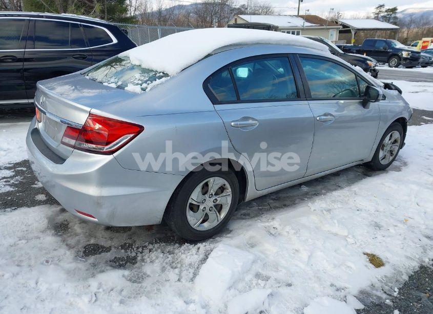 Photo 4 of 2014 Honda Civic LX (VIN 2HGFB2F58EH500429)