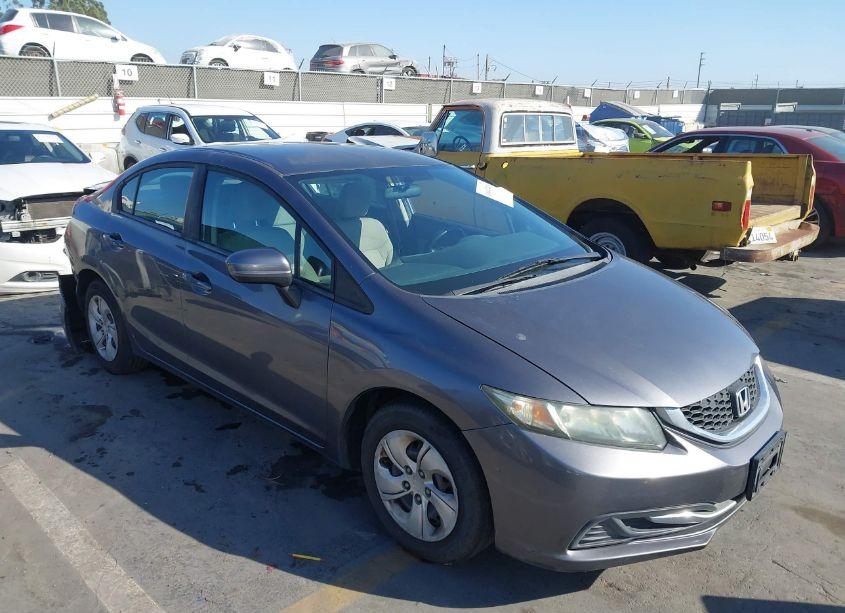 2014 Honda Civic LX (VIN 2HGFB2F58EH501838) main photo