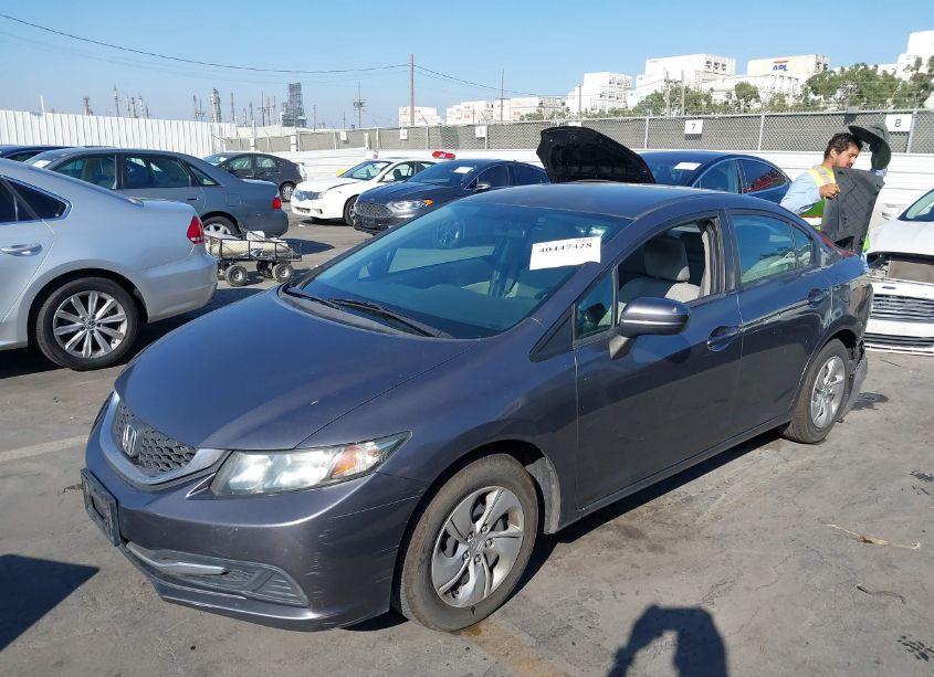 Photo 2 of 2014 Honda Civic LX (VIN 2HGFB2F58EH501838)