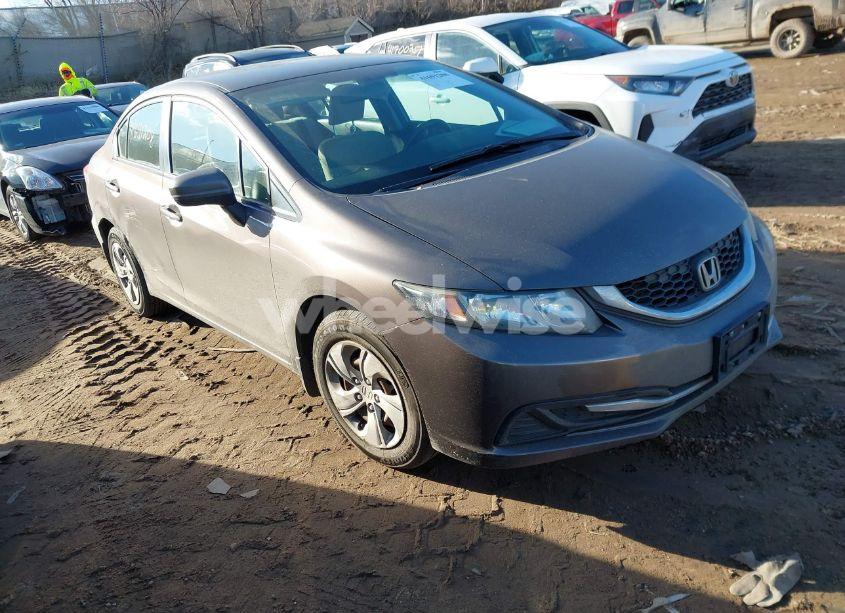 2014 Honda Civic LX (VIN 2HGFB2F58EH502228) main photo