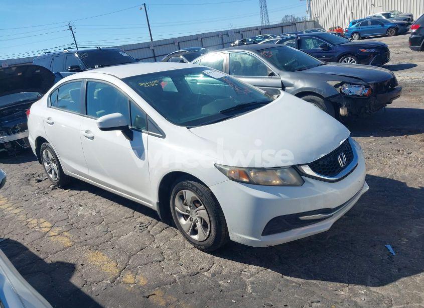 2014 Honda Civic LX (VIN 2HGFB2F58EH507445) main photo