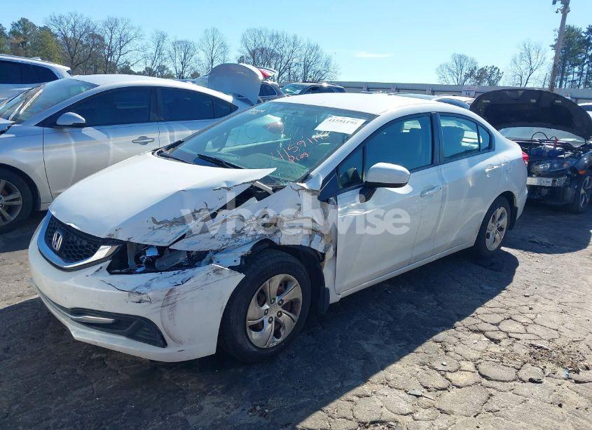 Photo 2 of 2014 Honda Civic LX (VIN 2HGFB2F58EH507445)