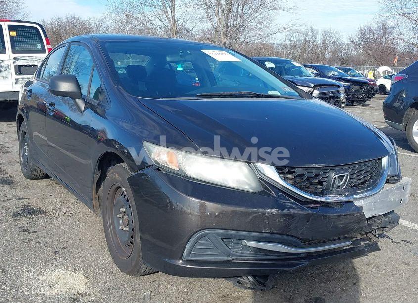 2014 Honda Civic LX (VIN 2HGFB2F58EH511169) main photo