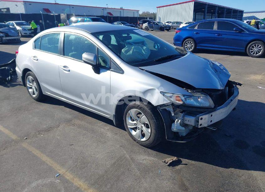 2014 Honda Civic LX (VIN 2HGFB2F58EH529428) main photo