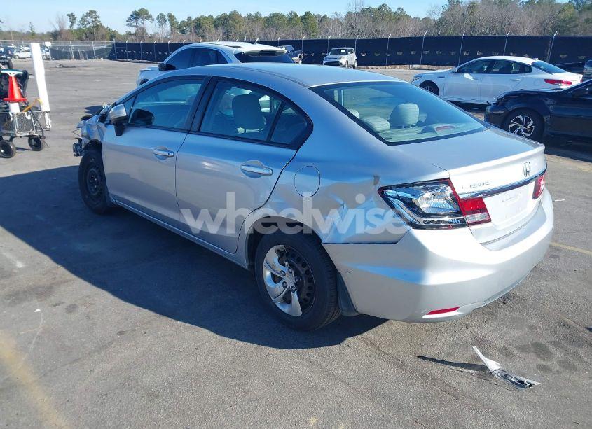 Photo 3 of 2014 Honda Civic LX (VIN 2HGFB2F58EH529428)