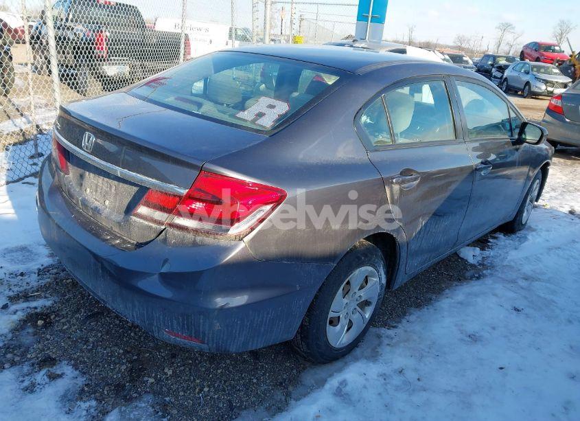 Photo 4 of 2014 Honda Civic LX (VIN 2HGFB2F58EH544446)