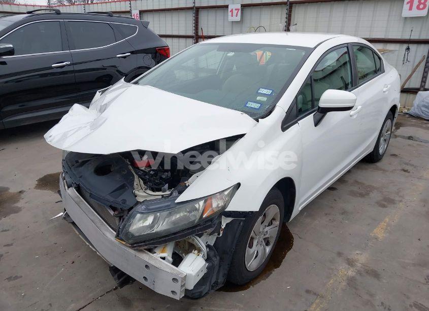 Photo 2 of 2014 Honda Civic LX (VIN 2HGFB2F58EH546360)