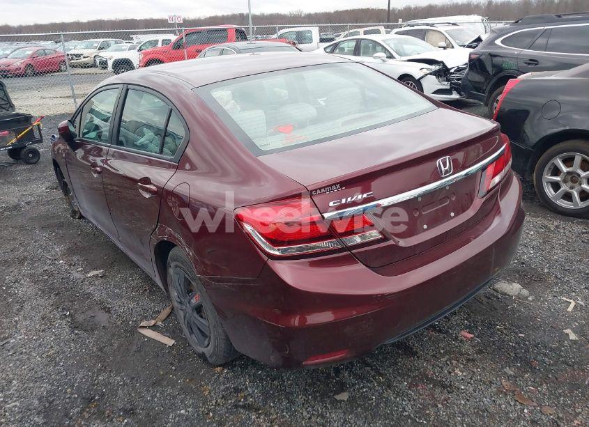 Photo 3 of 2014 Honda Civic LX (VIN 2HGFB2F58EH560128)