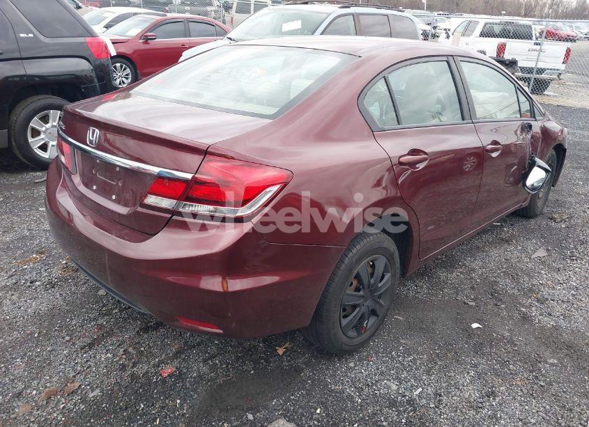 Photo 4 of 2014 Honda Civic LX (VIN 2HGFB2F58EH560128)