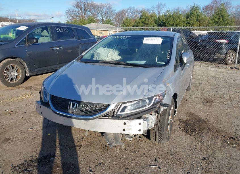 Photo 2 of 2015 Honda Civic LX (VIN 2HGFB2F58FH528801)