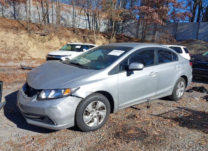 Photo 2 of 2015 Honda Civic LX (VIN 2HGFB2F58FH562611)