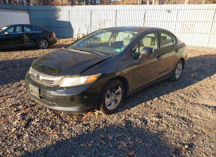 Photo 2 of 2012 Honda Civic LX (VIN 2HGFB2F59CH303170)