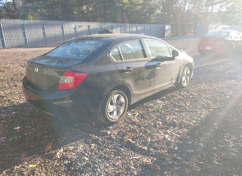 Photo 4 of 2012 Honda Civic LX (VIN 2HGFB2F59CH303170)