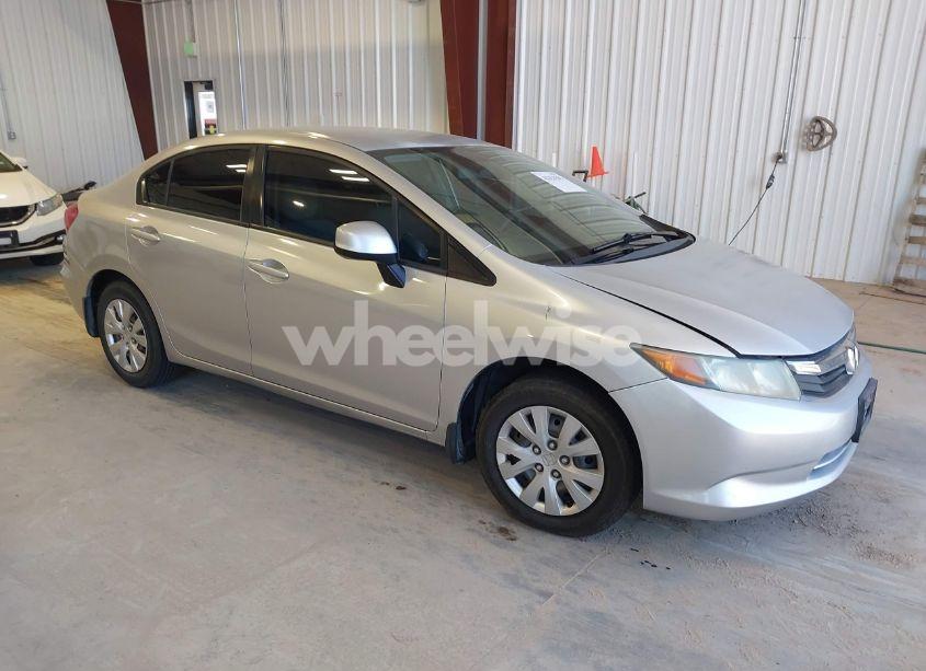 2012 Honda Civic LX (VIN 2HGFB2F59CH305890) main photo