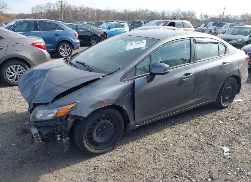 Photo 2 of 2012 Honda Civic LX (VIN 2HGFB2F59CH315447)