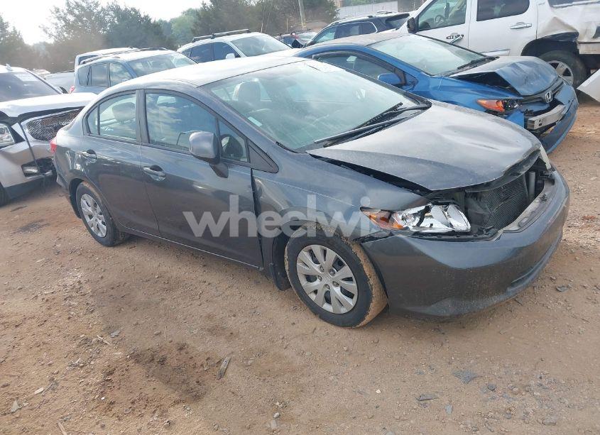 2012 Honda Civic LX (VIN 2HGFB2F59CH316498) main photo