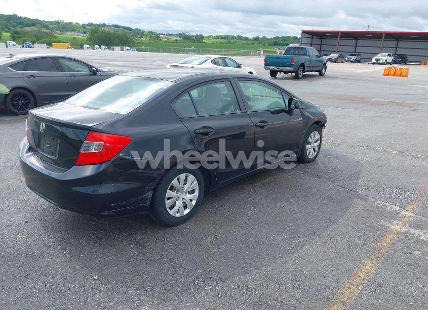 Photo 4 of 2012 Honda Civic LX (VIN 2HGFB2F59CH325508)