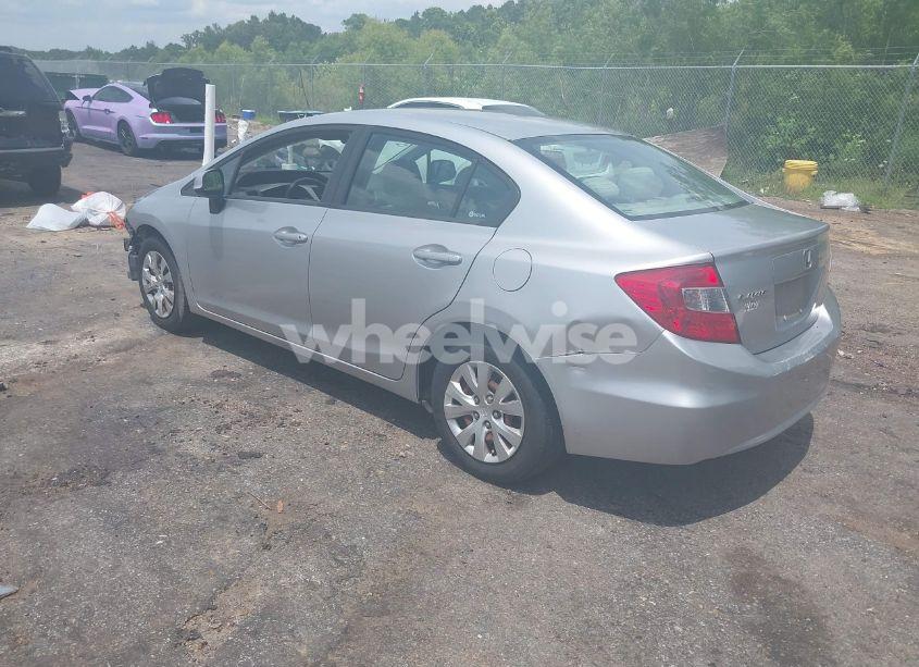 Photo 3 of 2012 Honda Civic LX (VIN 2HGFB2F59CH334631)
