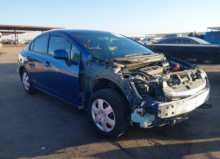 2012 Honda Civic LX (VIN 2HGFB2F59CH510187) main photo
