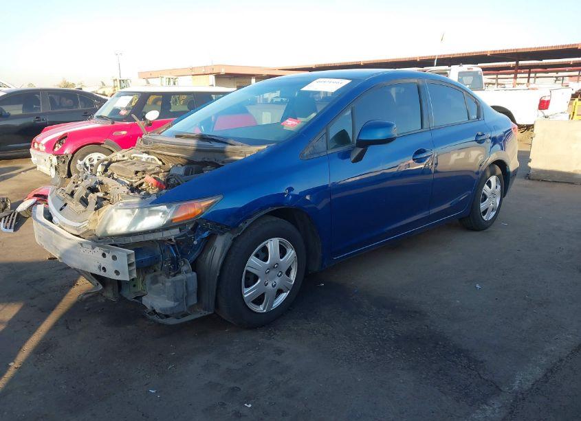 Photo 2 of 2012 Honda Civic LX (VIN 2HGFB2F59CH510187)