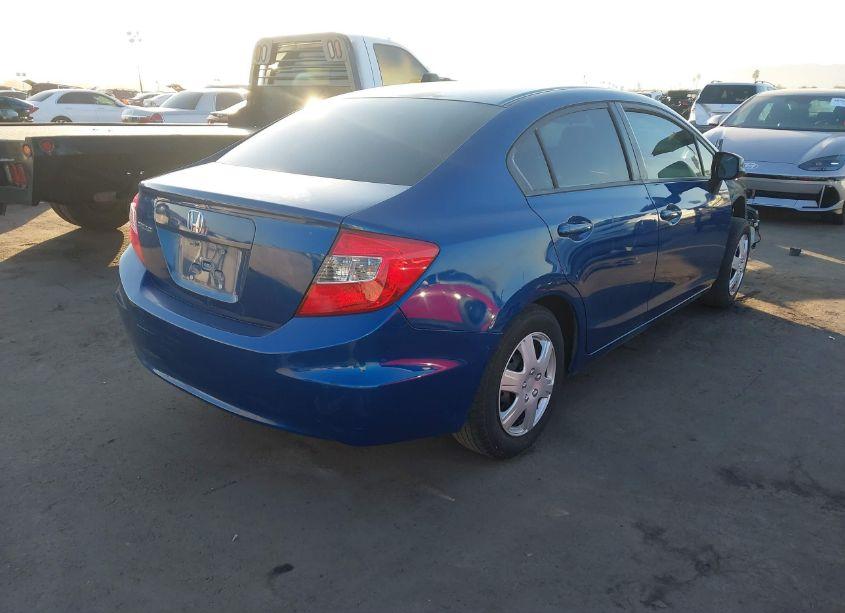 Photo 4 of 2012 Honda Civic LX (VIN 2HGFB2F59CH510187)