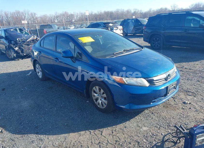 2012 Honda Civic LX (VIN 2HGFB2F59CH531461) main photo
