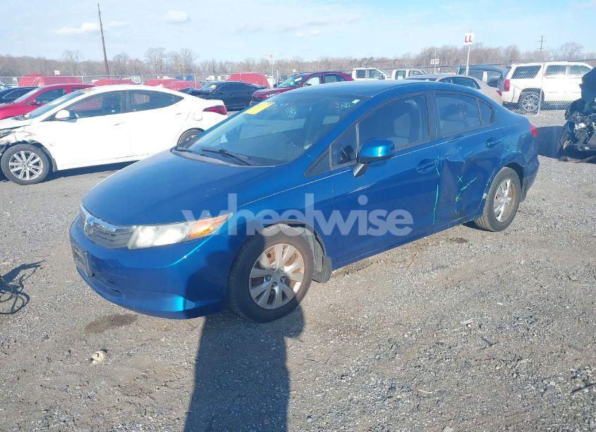 Photo 2 of 2012 Honda Civic LX (VIN 2HGFB2F59CH531461)